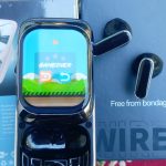 APP Control Build In Watch TWS Large Screen Headphone Sliding Cover Earbuds LCD Smart Touch Wireless TWS With ANC Noise Cancellation SupportAvoo - Image 2