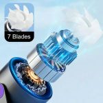 Multi-Function High-Speed Turbine Digital Display Desktop Fan (Big Size) - Image 5