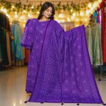 Premium Cotton Three Piece with Tassel Dupatta for Women (Copy) - Image 2