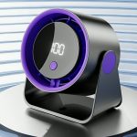 Multi-Function High-Speed Turbine Digital Display Desktop Fan (Big Size) - Image 4