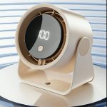 Multi-Function High-Speed Turbine Digital Display Desktop Fan (Big Size) - Image 3