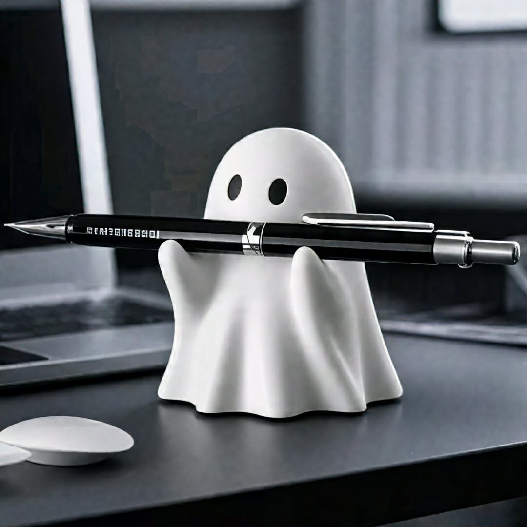 Messenger_creation_CF9C567C-8F0C-4F7F-868B-D503C797B1D9 Ghost Pen And Sunglass Holder - Image 1