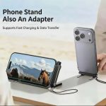 Type-C Phone Charging Bracket Adapter with 240 W Fast Charging Support And Foldable Mounting Stand - Image 6