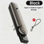 Type-C Phone Charging Bracket Adapter with 240 W Fast Charging Support And Foldable Mounting Stand - Image 2