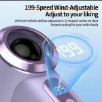 Premium High Speed Small Wind Cannon Turbine Handheld Refrigeration Small Violent Mini Portable Handheld Fan-24000 RPM - Image 6