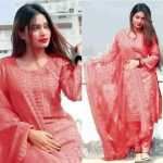 Red Angel Embroidered Party Dress Collection (Copy) - Image 3