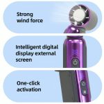 High-Speed Portable Digital Display Pocket Mini Handheld Small Fan-(3600 mAh) - Image 3