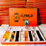 Y80 Ultra Smart Watch – 8+1 Straps Combo Pack (Germany Design) - Image 4