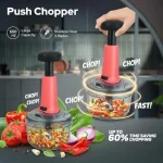 Bright Push Chopper For Vegetable & Onion