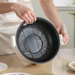 RUNBAISEN 5.5L Multi-Function Electric Cooking Pot with Steamer - Image 3