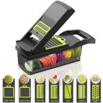 ১৬ ইন ১ ভেজিটেবল স্লাইসার - 16 in 1 Kitchen Vegetable Slicer & Chopper