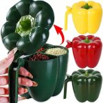 ক্যাপসিকাম শেপ স্পাইস বক্স - Capsicum Shape Spice Box & Masala Organizer