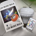 LED Music Bulb – Bluetooth Speaker Light with Remote