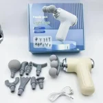 3-Head Facial Gun 9-Head Interchangeable Body Massager - Image 3