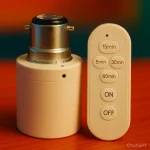 Smart Remote Control Light Bulb Holder Socket with Timer