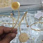 Exclusive Premium Golden Statement Cuff Bracelet for Women - Image 8