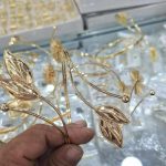 Exclusive Premium Golden Statement Cuff Bracelet for Women - Image 2