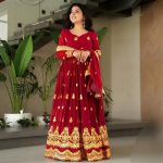 Premium Quality Indian Weightless Georgette Semi-Stitched Replica Three-Piece