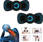 Portable Mini EMS Electric Neck & Body Massager Pad - Image 2