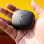 Hoco EQ34 Plus Rima ANC+ENC TWS Earbuds with Bluetooth 5.4 & App Support - Image 3