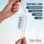 Scalp Applicator Comb (Crystal Liquid Guide Comb) - Image 4