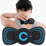 Portable Mini EMS Electric Neck & Body Massager Pad - Image 5