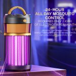 Y18 Rechargeable 2-in-1 Camping Mosquito Killer Lamp with UV Light Trap