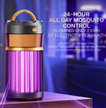 Y18 Rechargeable 2-in-1 Camping Mosquito Killer Lamp with UV Light Trap