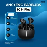 Hoco EQ34 Plus Rima ANC+ENC TWS Earbuds with Bluetooth 5.4 & App Support - Image 2
