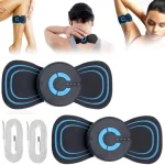 Portable Mini EMS Electric Neck & Body Massager Pad