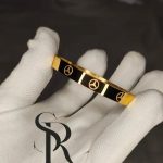 Luxury Stainless Steel Screw Bangle Bracelet for Men & Women - Image 3