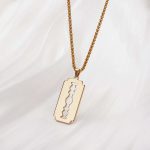 Trendy Stainless Steel Razor Blade Pendant Chain for Men & Women - Image 4